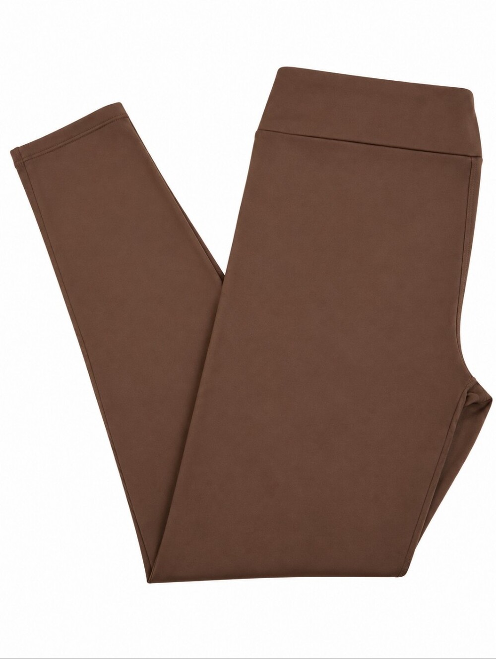 LuLaRoe Buttery Soft Solid Brown Leggings Tall & Curvy